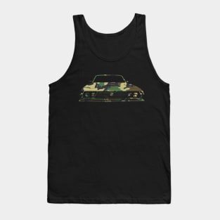 Leyland P76 1970s Australian classic car woodland camo Tank Top